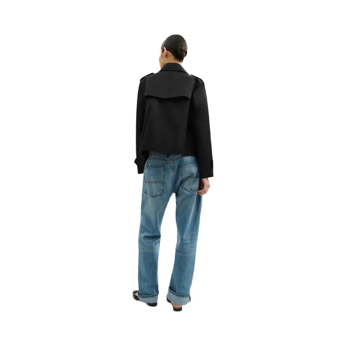 Coach Short Trench Black