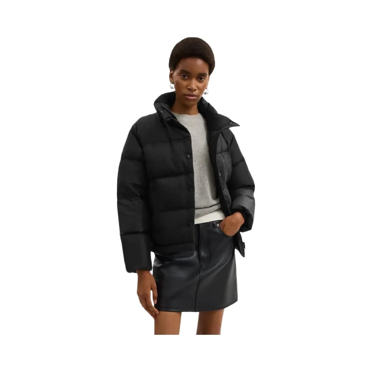 Coach Signature Down Jacket Black