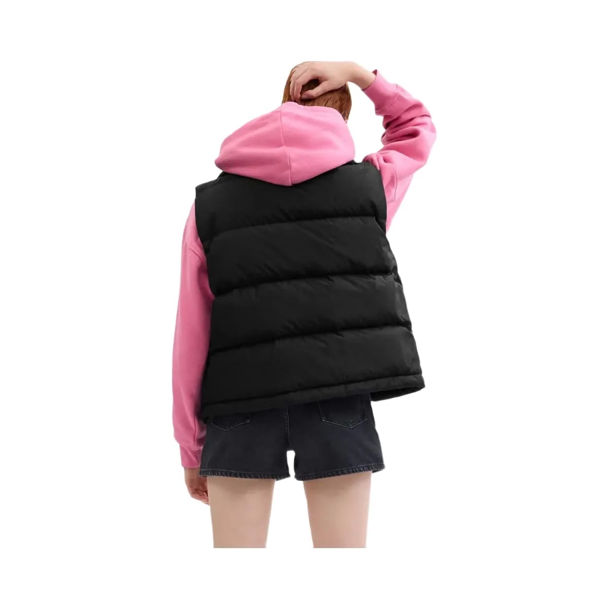 Coach Puffer Vest In Recycled Polyester Black