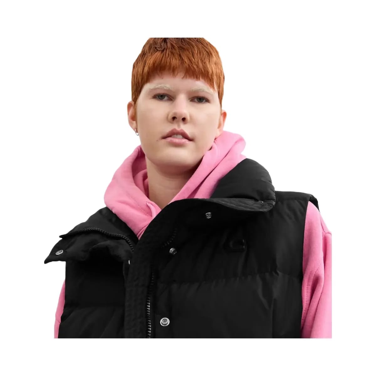 Coach Puffer Vest In Recycled Polyester Black