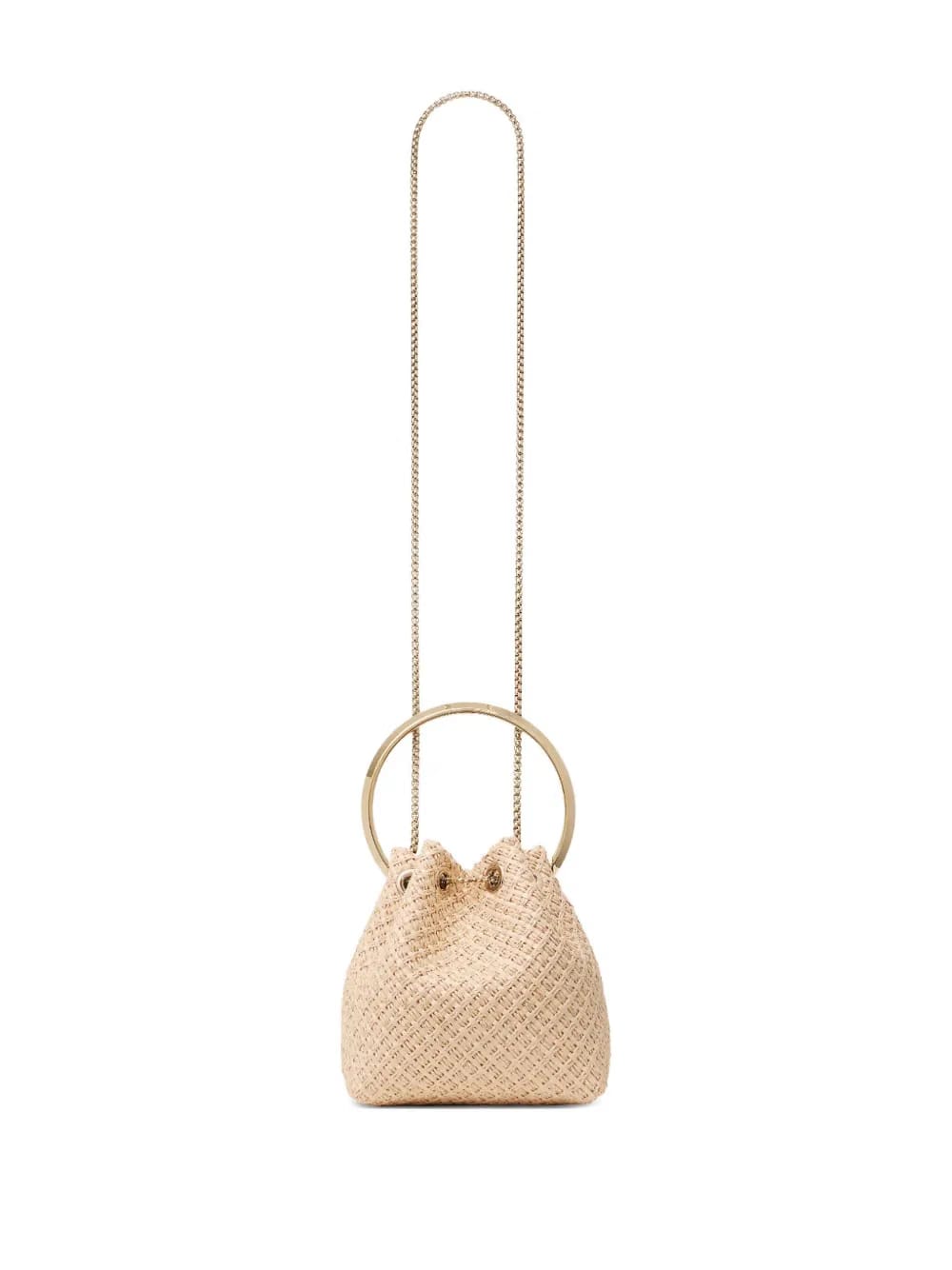 Bon Bon interwoven bucket bag