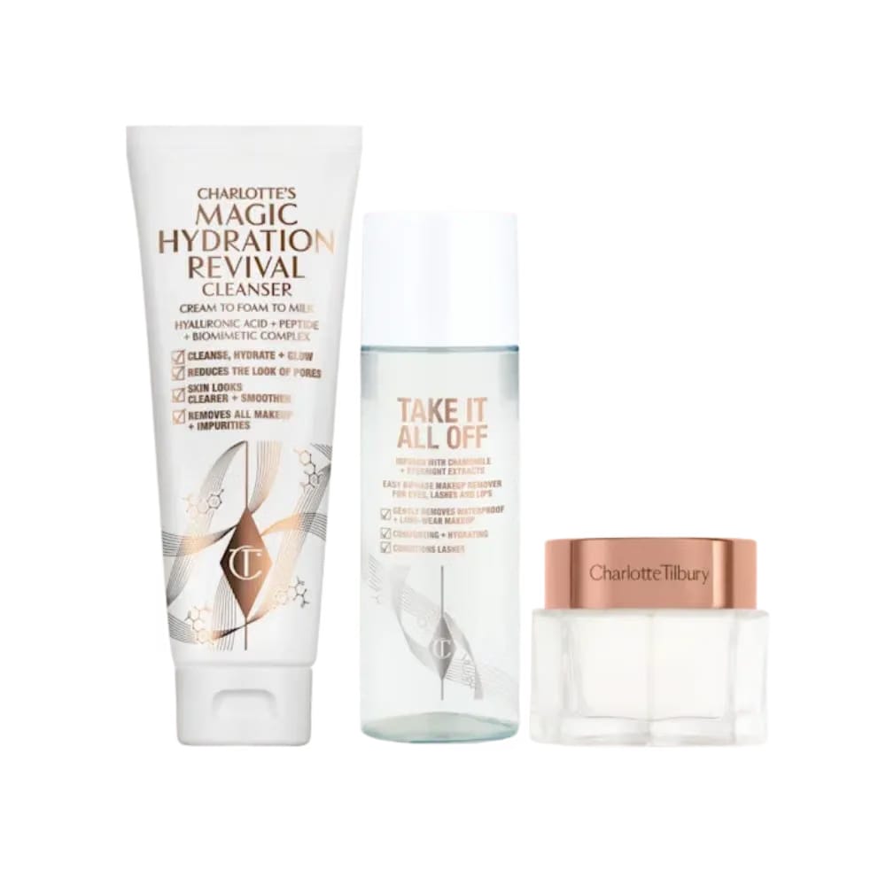 Charlotte Tilbury Cleanse, Take It All Off & Glow Set