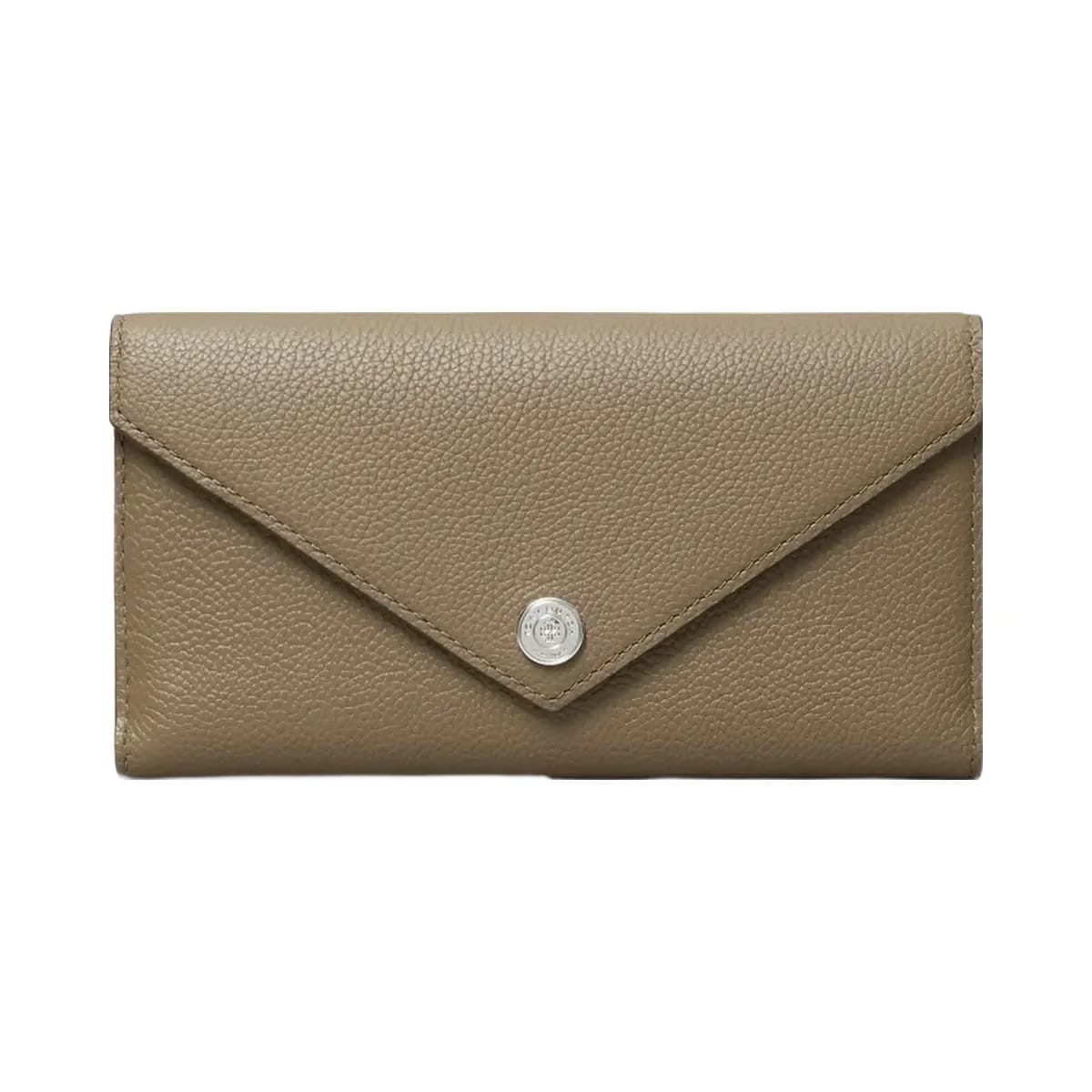 Tory Burch Pebble Envelope Long Wallet Wild Mushroom