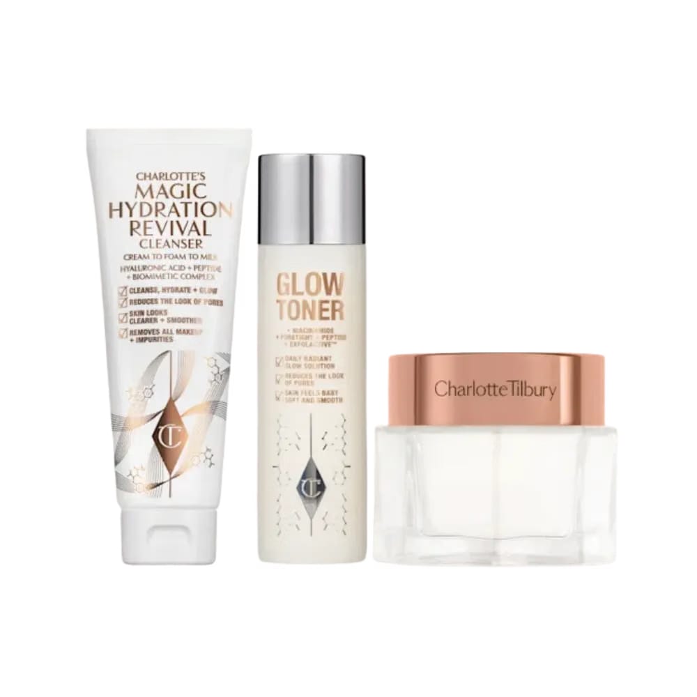 Charlotte Tilbury Magic Cleanse, Tone & Glow Set