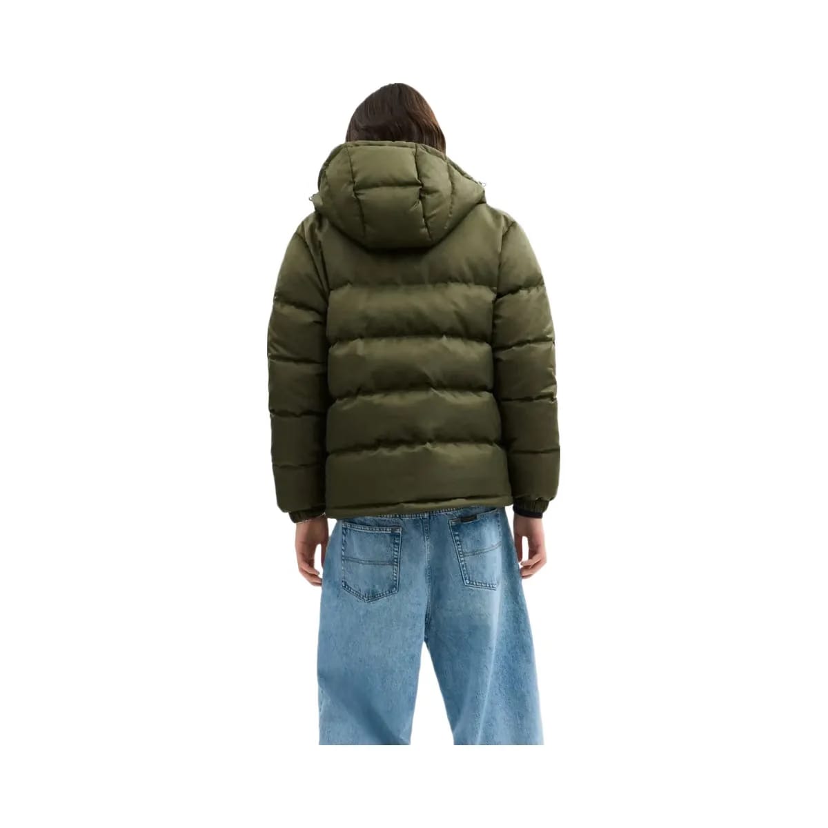 Coach Tonal Signature Down Jacket Light Olive