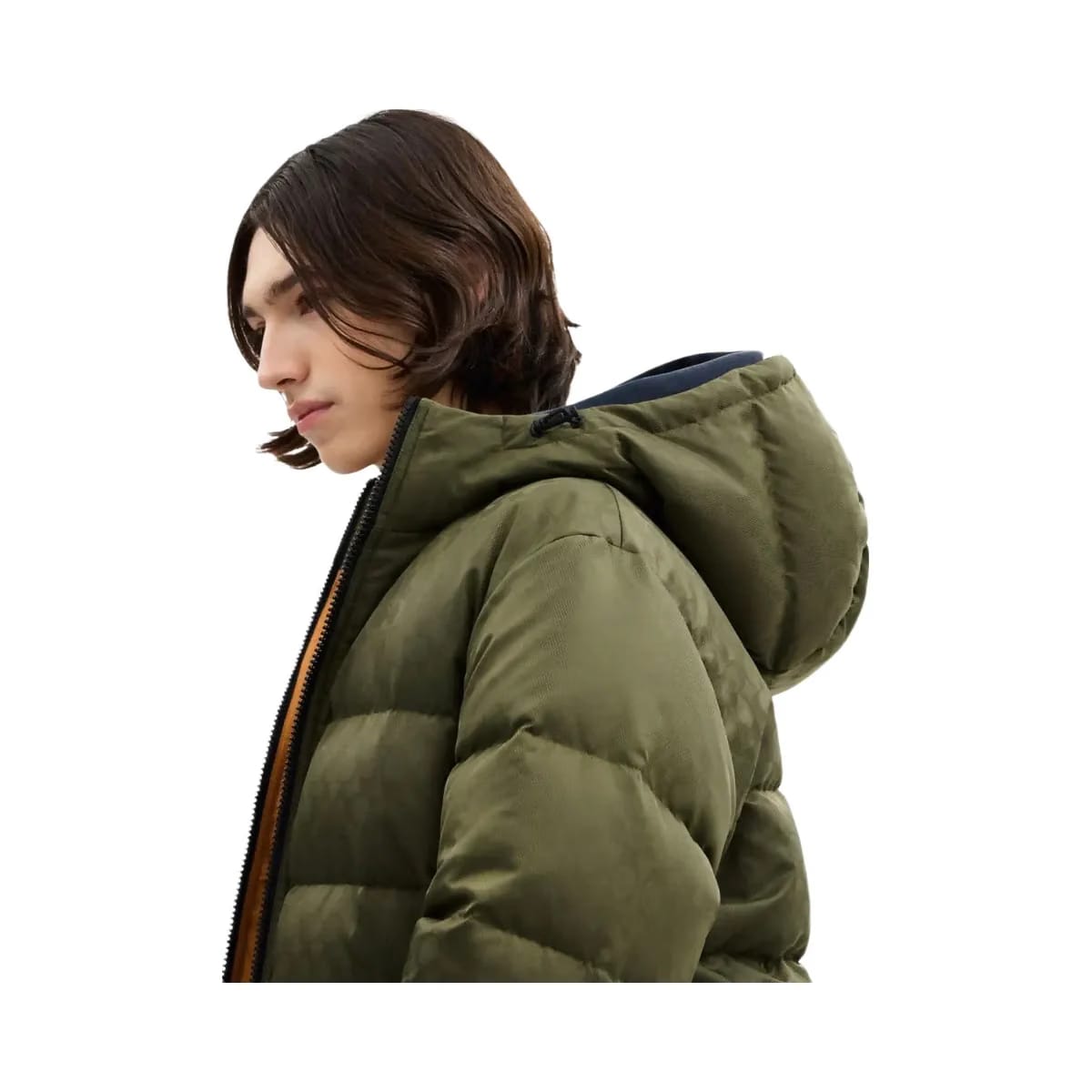 Coach Tonal Signature Down Jacket Light Olive