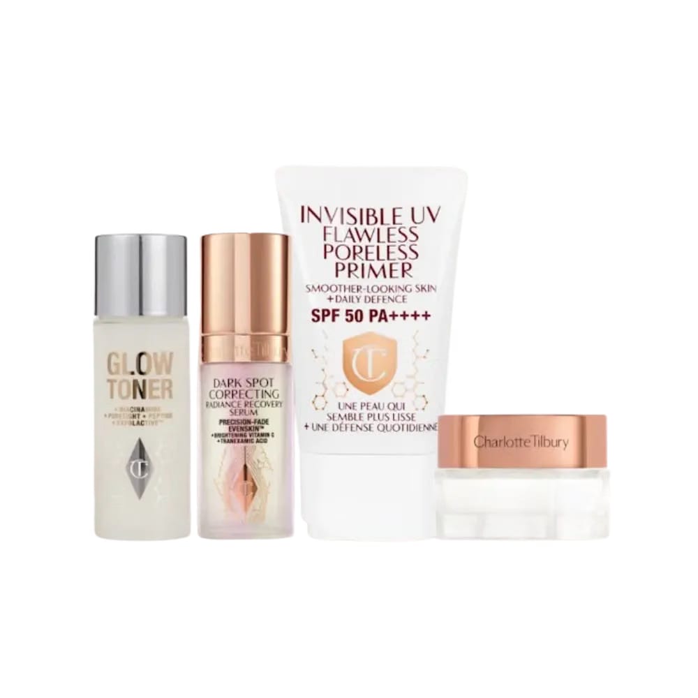 Charlotte Tilbury Dark Spot Correcting Protect, Hydrate & Glow Kit