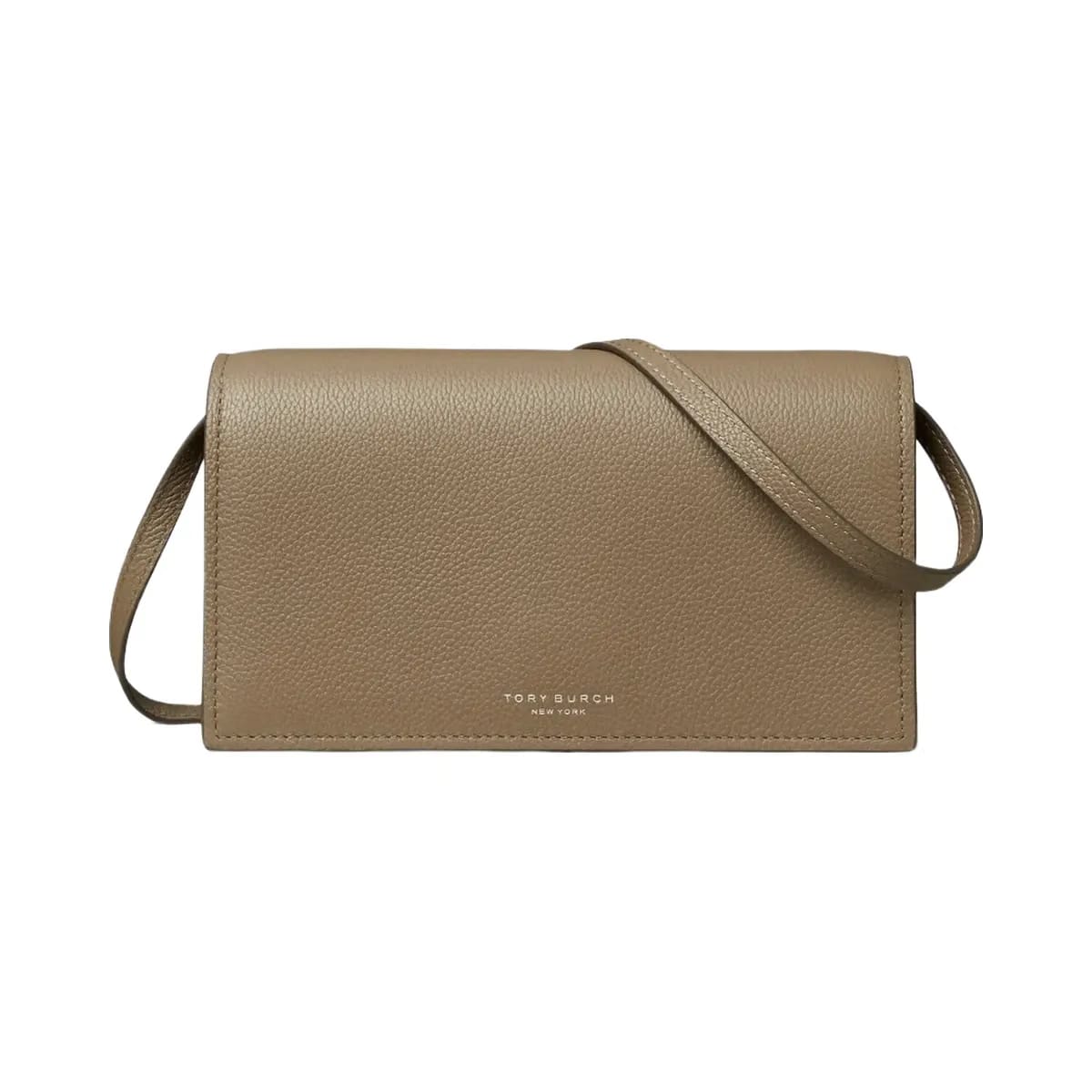 Tory Burch Romy Wallet Crossbody Wild Mushroom
