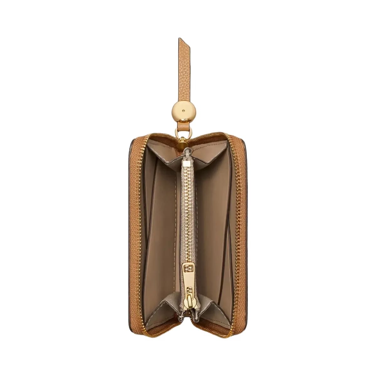Tory Burch Medium Romy Wallet Tiramisu