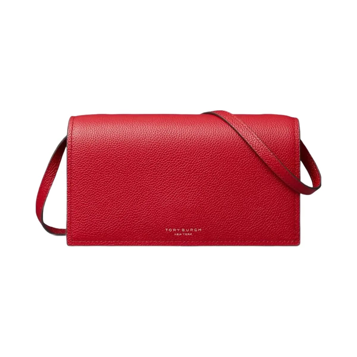Tory Burch Romy Wallet Crossbody Tory Red