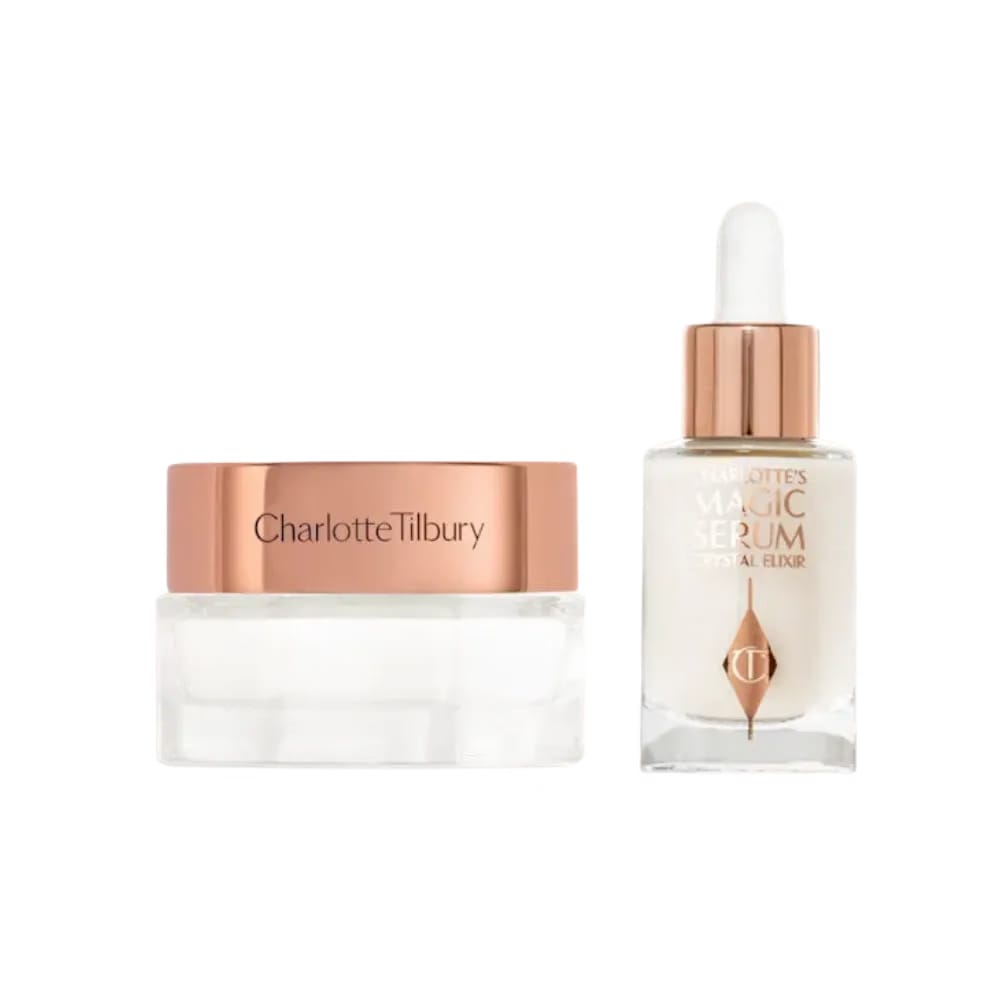 Charlotte Tilbury Science-Powered Serum & Magic Cream Mini Duo