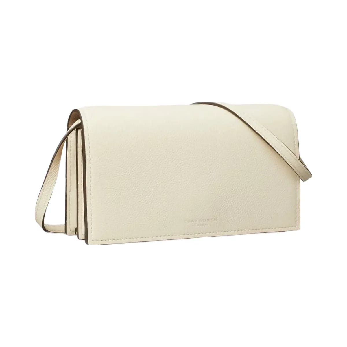 Tory Burch Romy Wallet Crossbody Light Cream