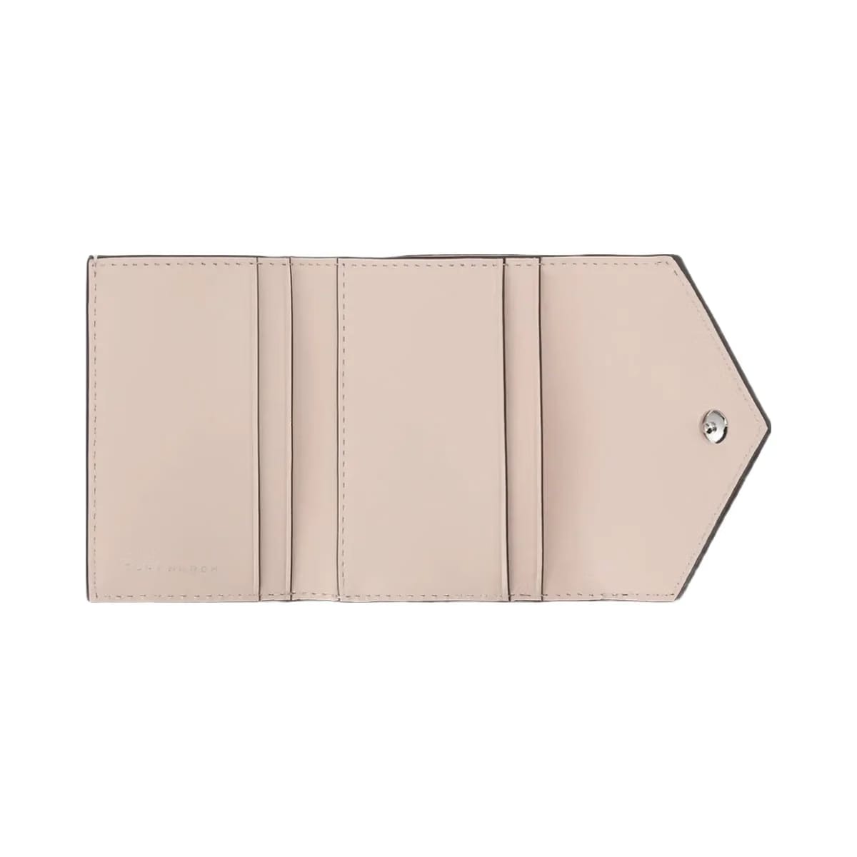 Tory Burch Small Envelope Leather Wallet Soft Pink Multi