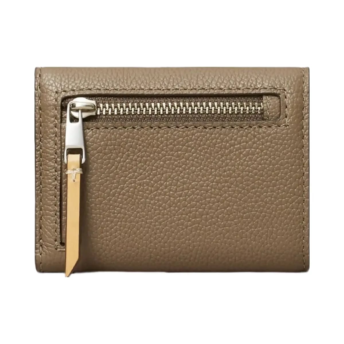 Tory Burch Small Pebble Envelope Wallet Wild Mushroom