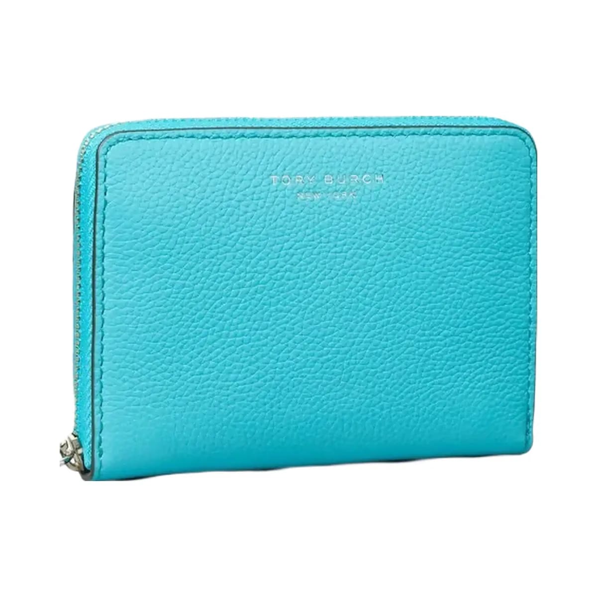 Tory Burch Medium Romy Wallet Soft Turquoise