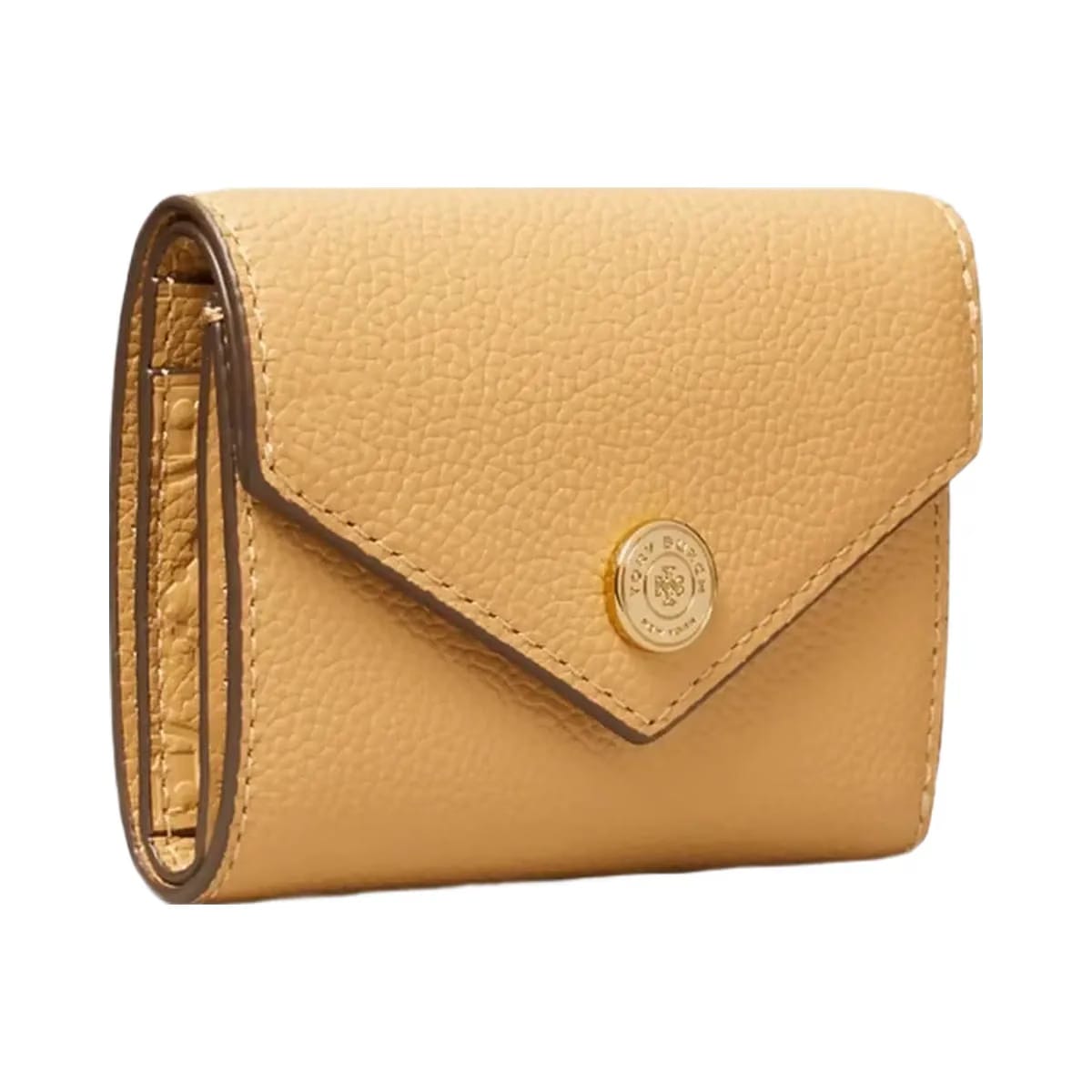 Tory Burch Small Pebble Envelope Wallet Biscotti