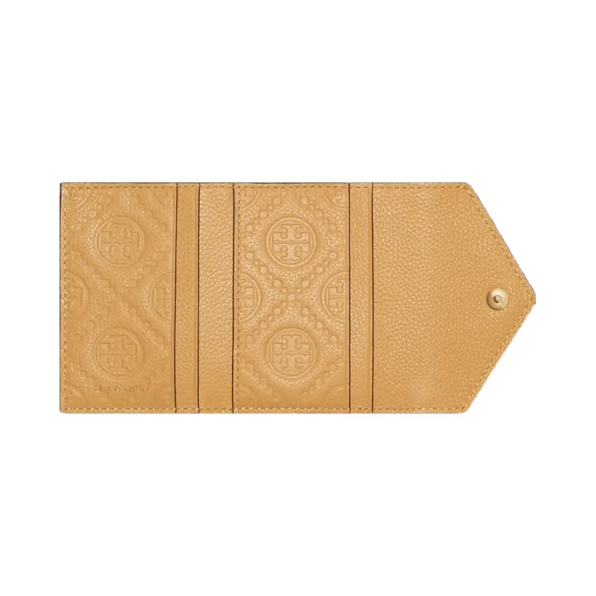 Tory Burch Small Pebble Envelope Wallet Biscotti