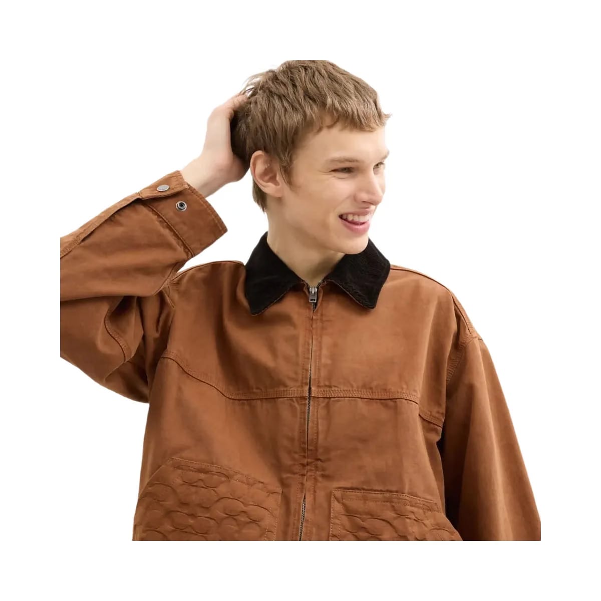 Coach Work Jacket Brown