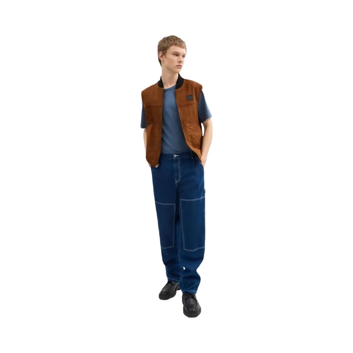 Coach Work Vest Brown