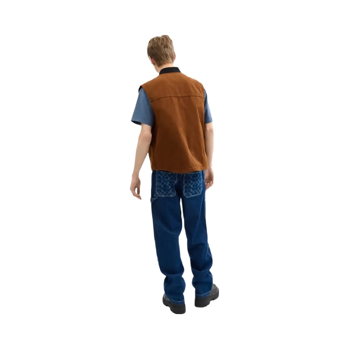 Coach Work Vest Brown