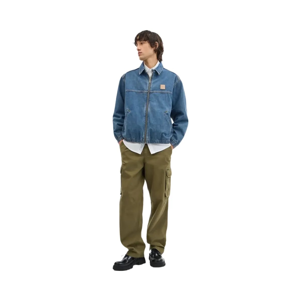 Coach Denim Zip Jacket Western Wash