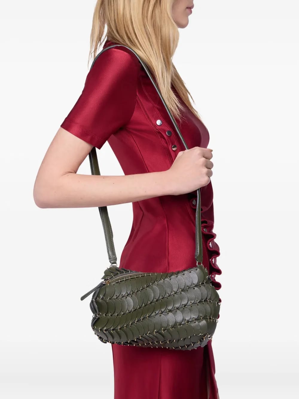 Paco leather cross body bag