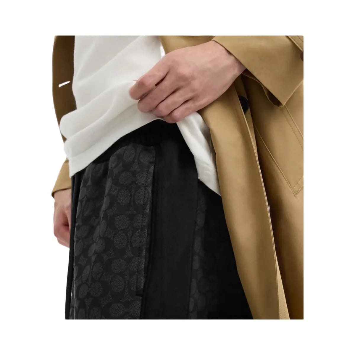 Coach Signature Sweatpants Charcoal Signature