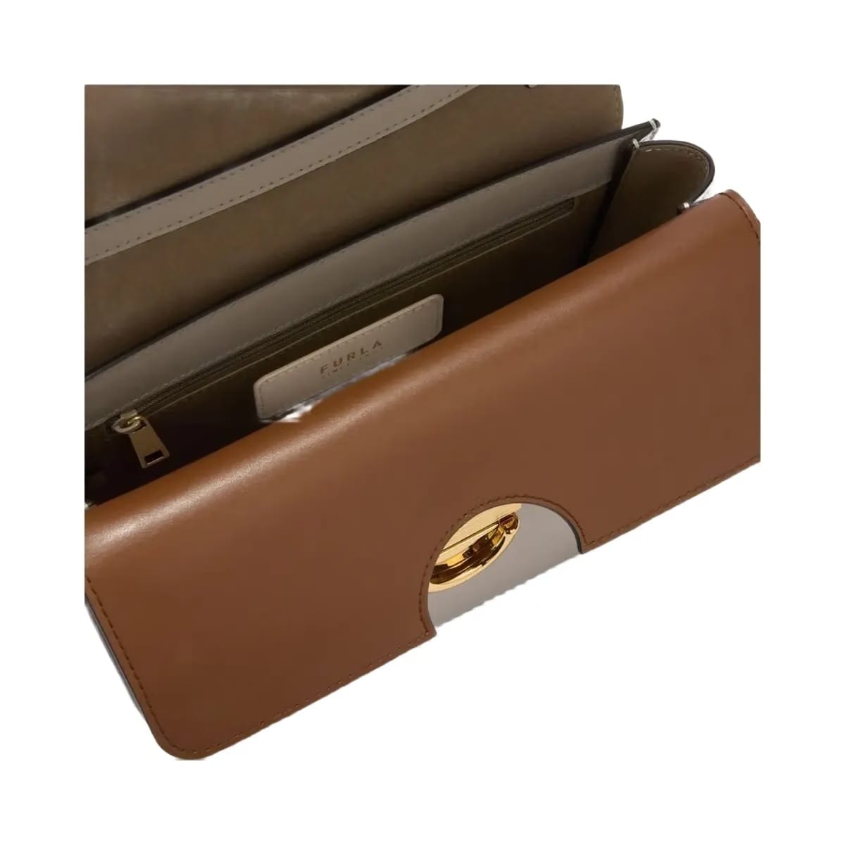 Furla Senape+Vaniglia Int.