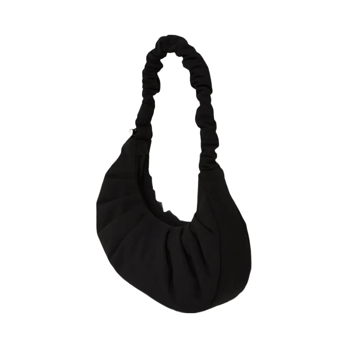 Karl Lagerfeld Gathered Small Hobo Bag Black