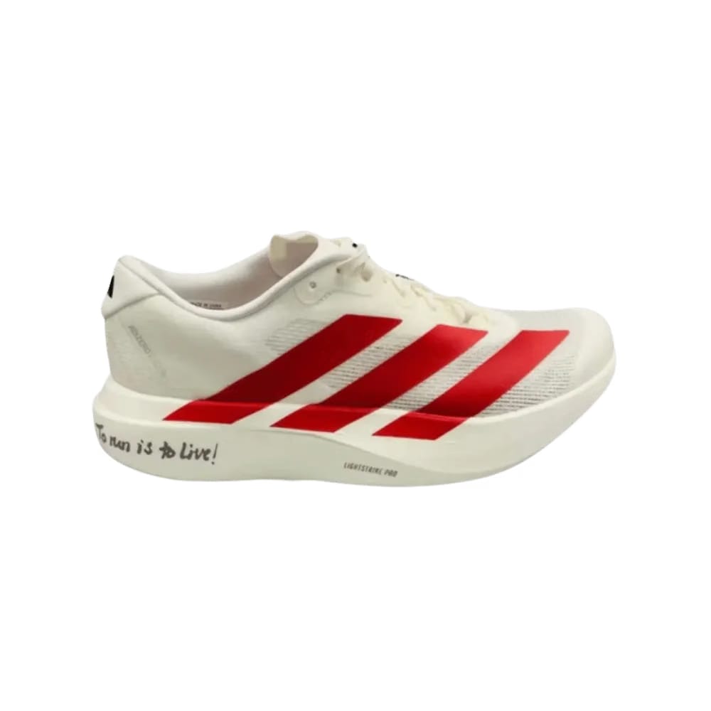 Adidas Adizero Evo SL Off White Better Scarlet