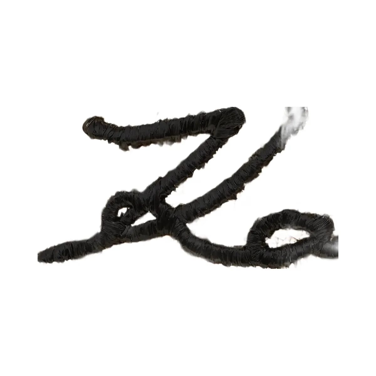 Karl Lagerfeld Signature Crochet Large Beach Bag Natural