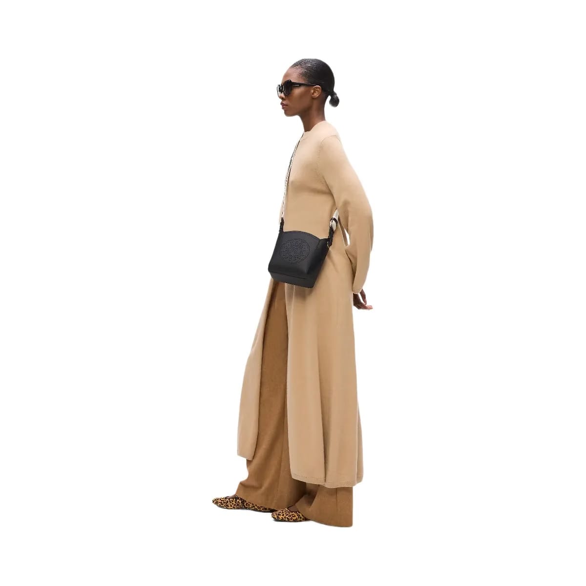 Karl Lagerfeld Circle Small Bucket Bag Black
