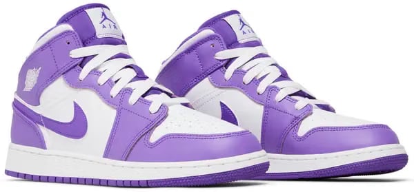 Air Jordan Jordan 1 Mid Purple Venom (GS) – image 2 of 5 Air Jordan Jordan 1 Mid Purple Venom (GS) – image 2 of 5