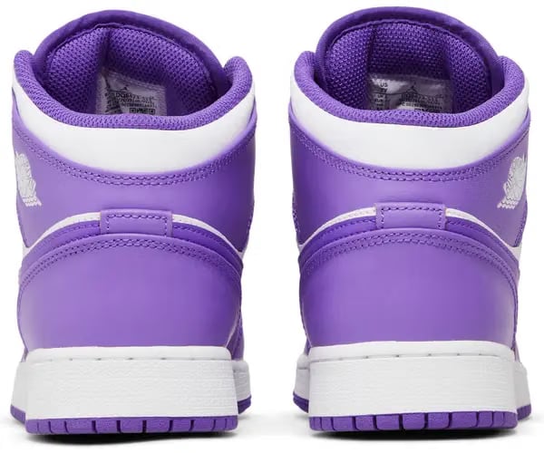 Air Jordan Jordan 1 Mid Purple Venom (GS) – image 3 of 5 Air Jordan Jordan 1 Mid Purple Venom (GS) – image 3 of 5