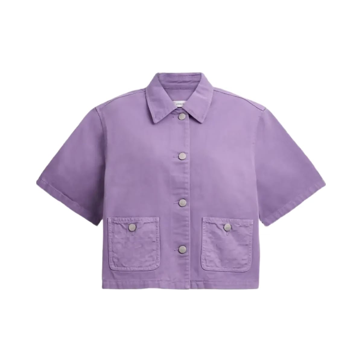 Coach Denim Short Sleeve Top Purple