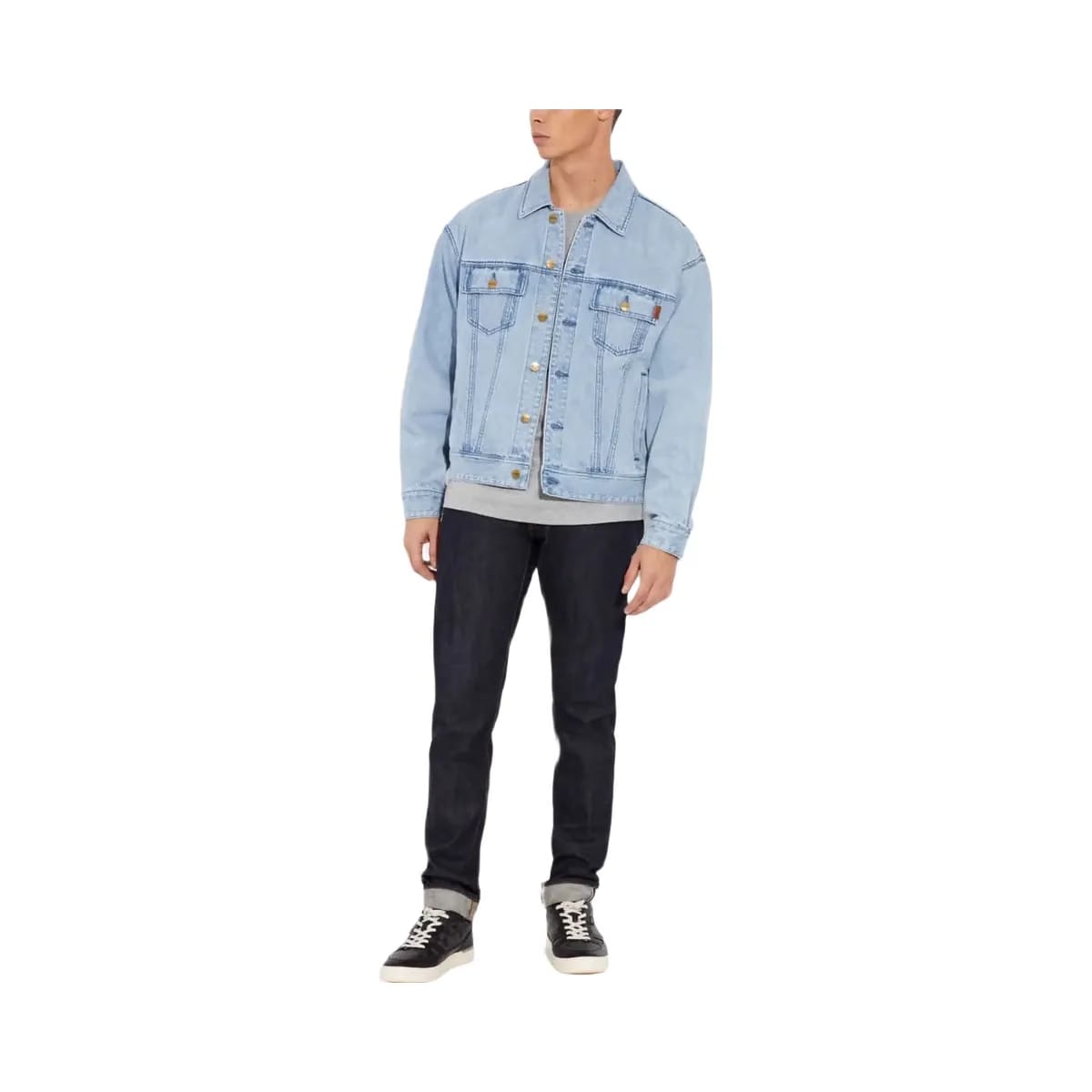 Coach Novelty Denim Jacket Light Wash