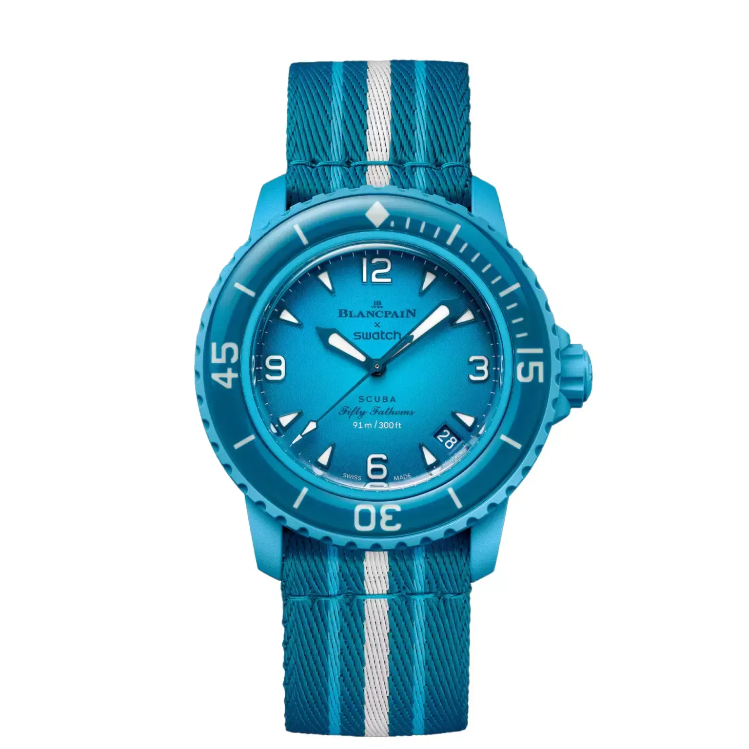 Swatch x Blancpain Blue Lagoon