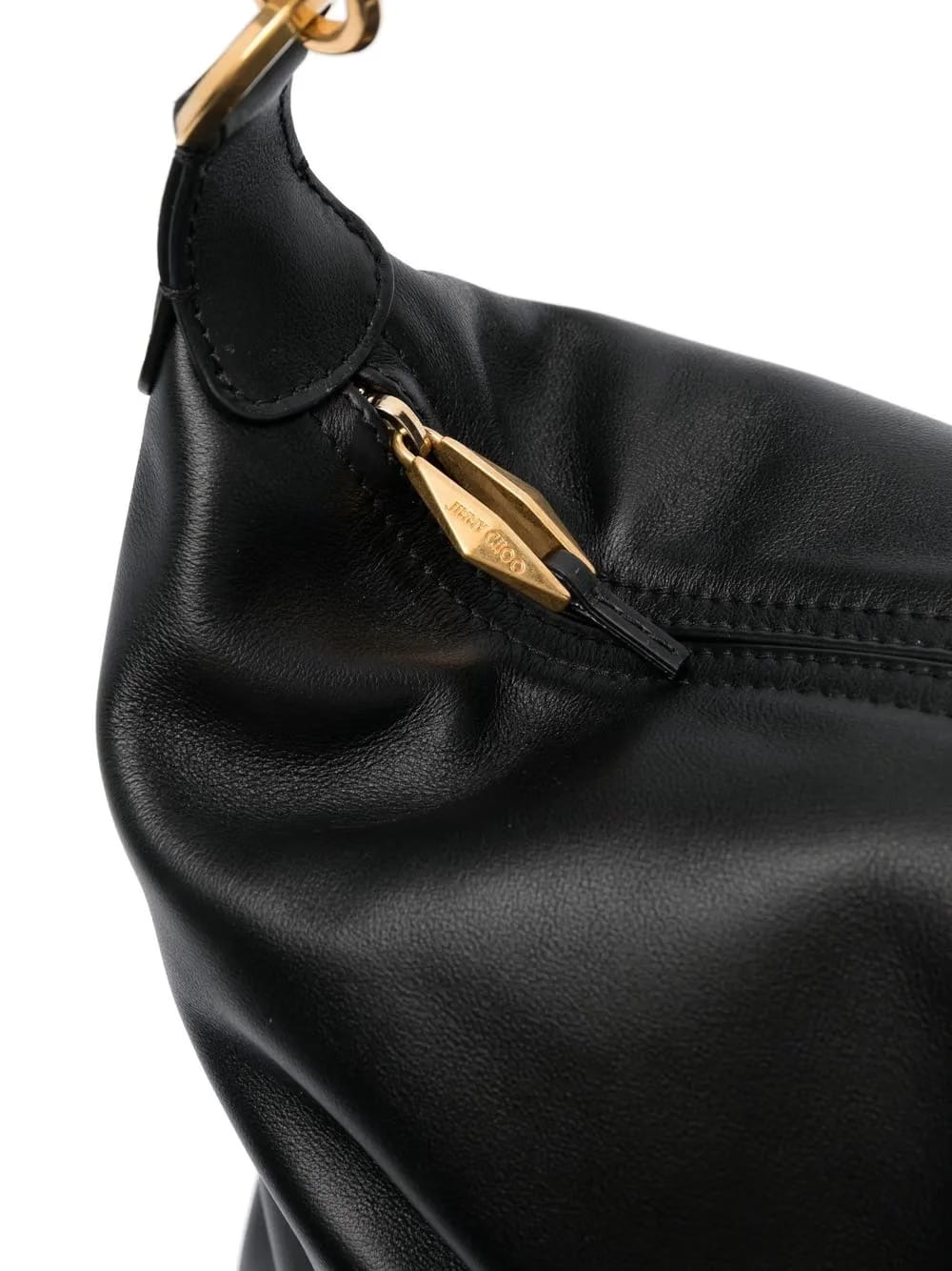 Diamond leather shoulder bag