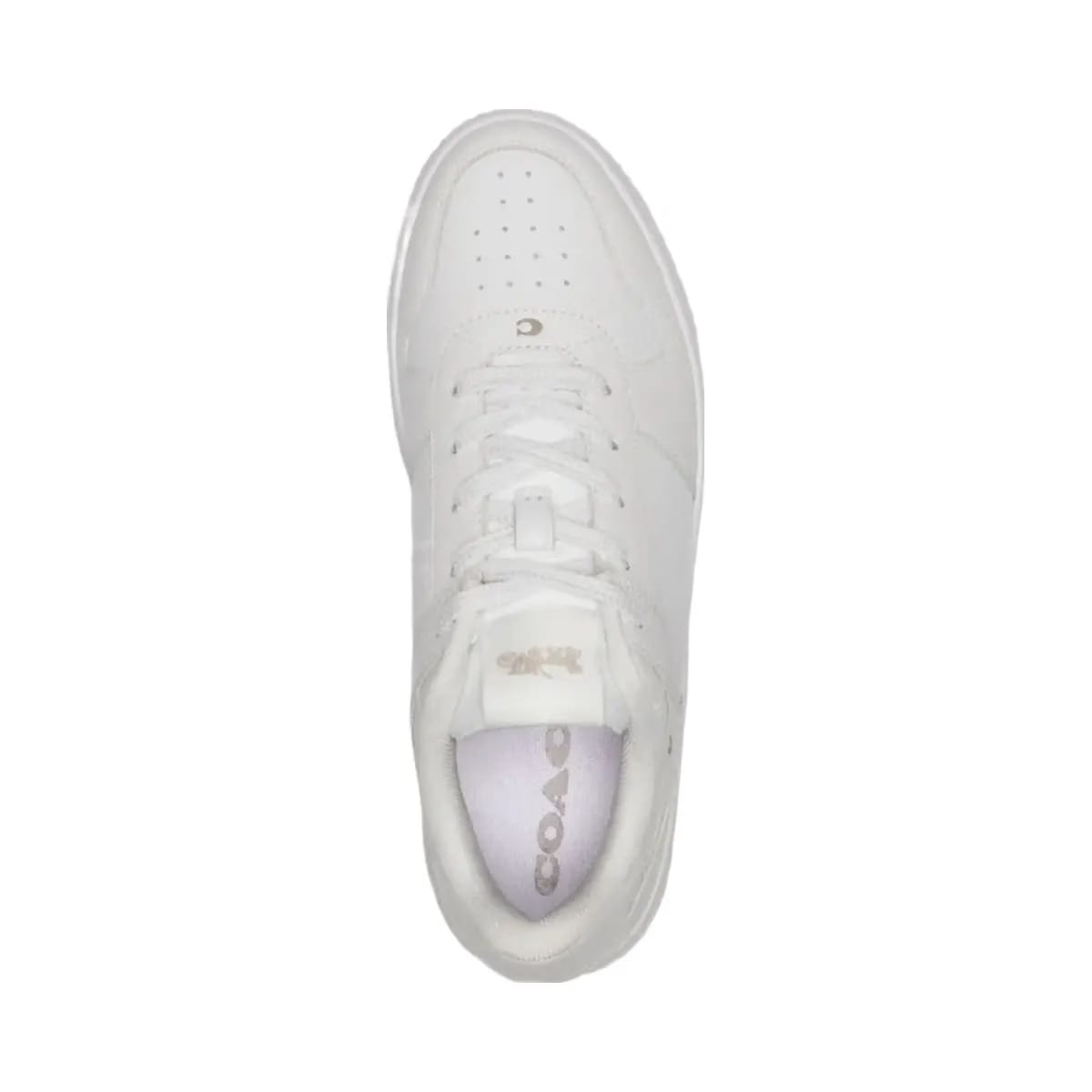 Coach Women's Platform Sneaker Optic White