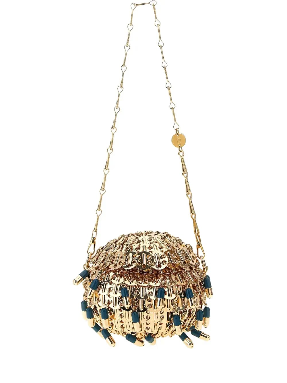 mini 1969 pill-embellished shoulder bag