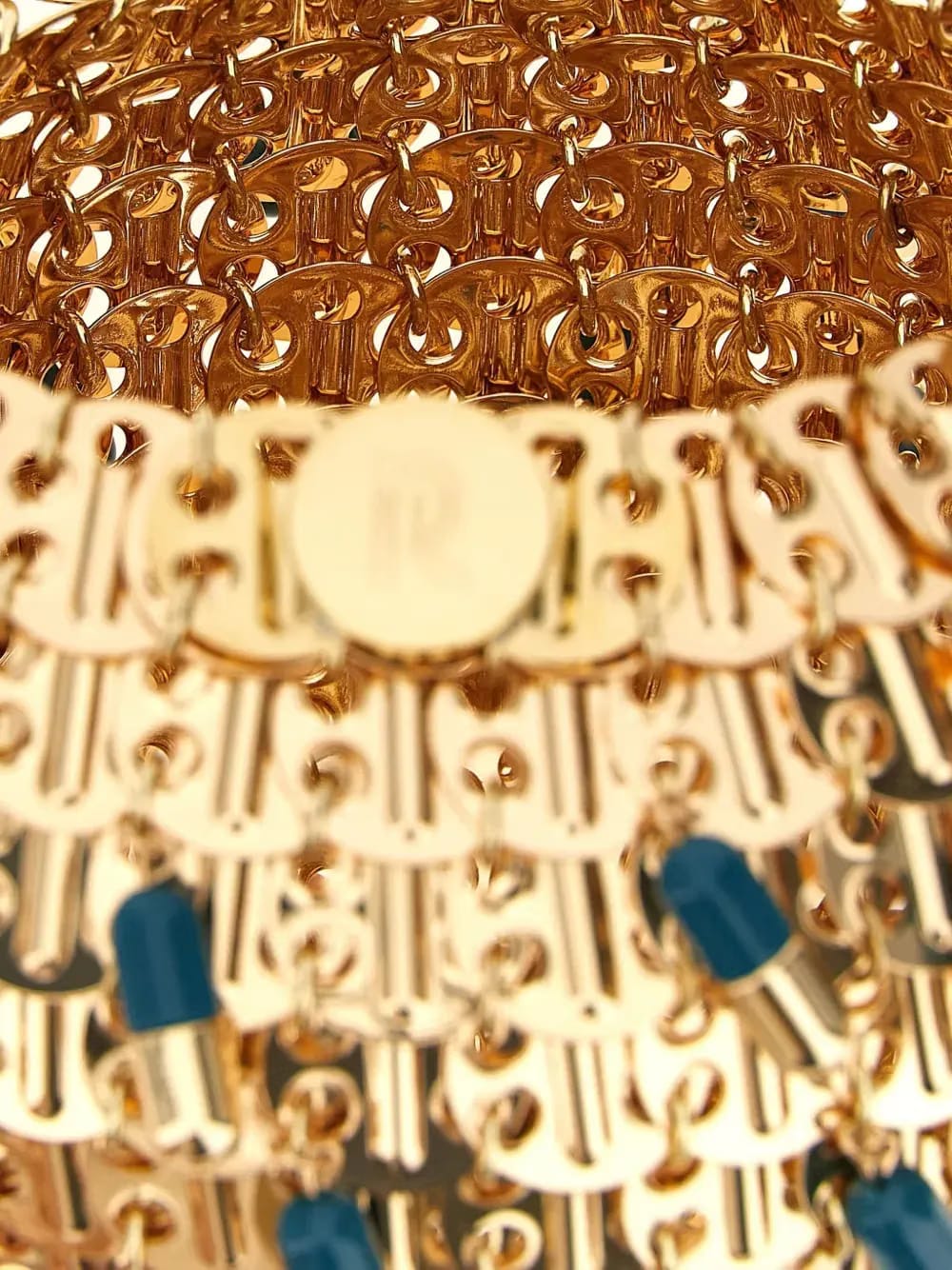 mini 1969 pill-embellished shoulder bag