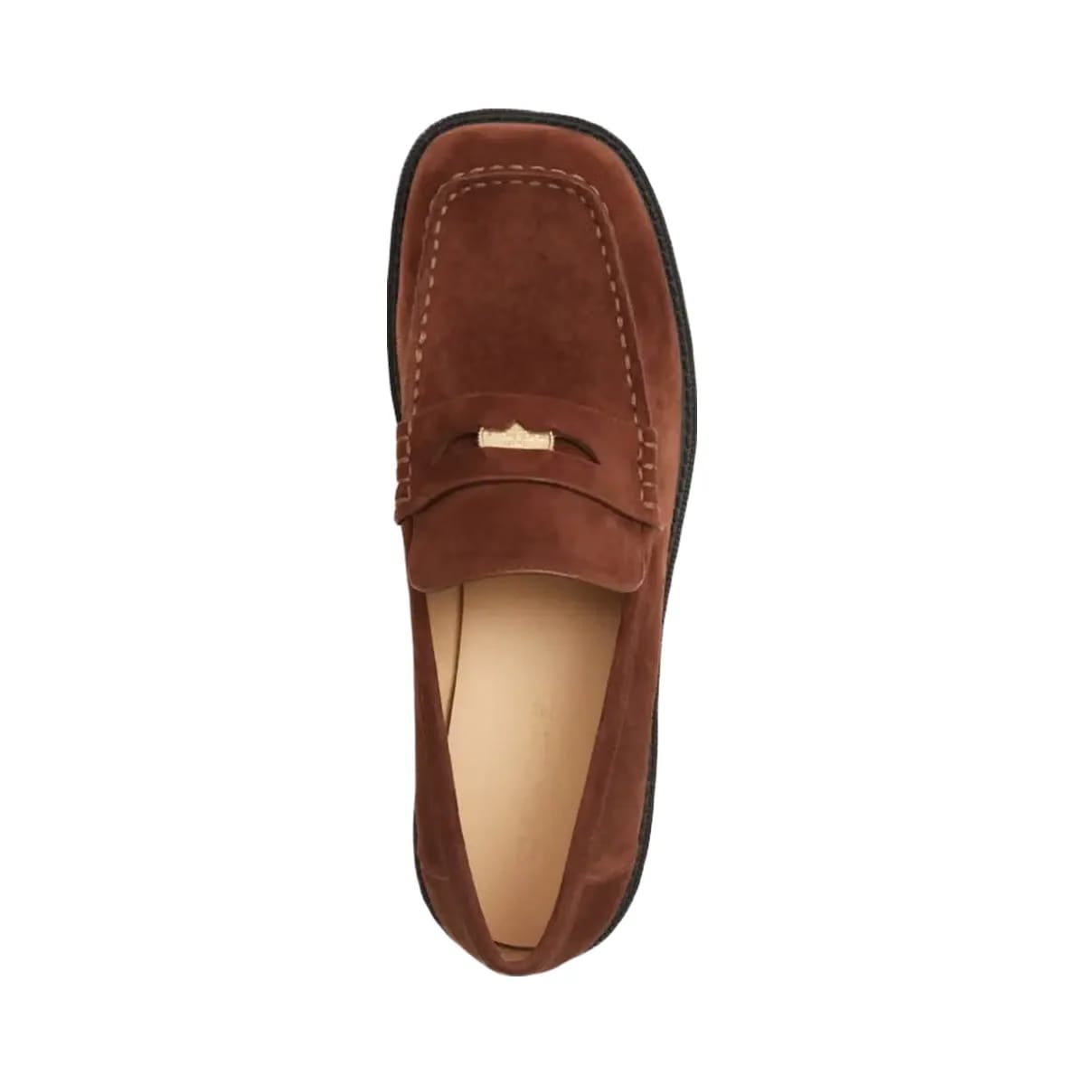 Coach Women's Square Toe Loafer Vintage Brown