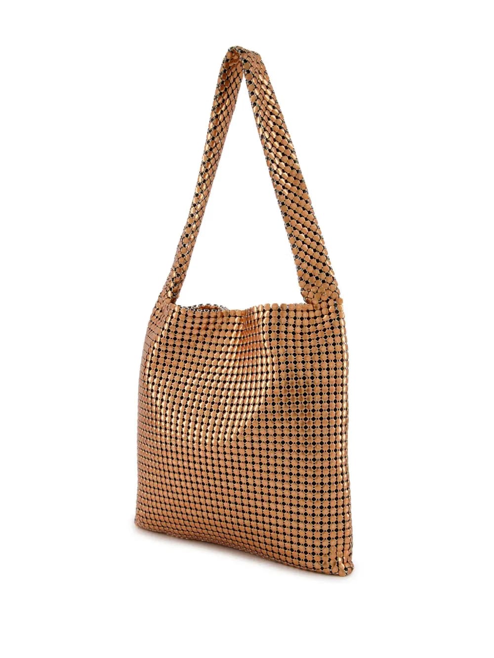 Pixel chainmail tote bag