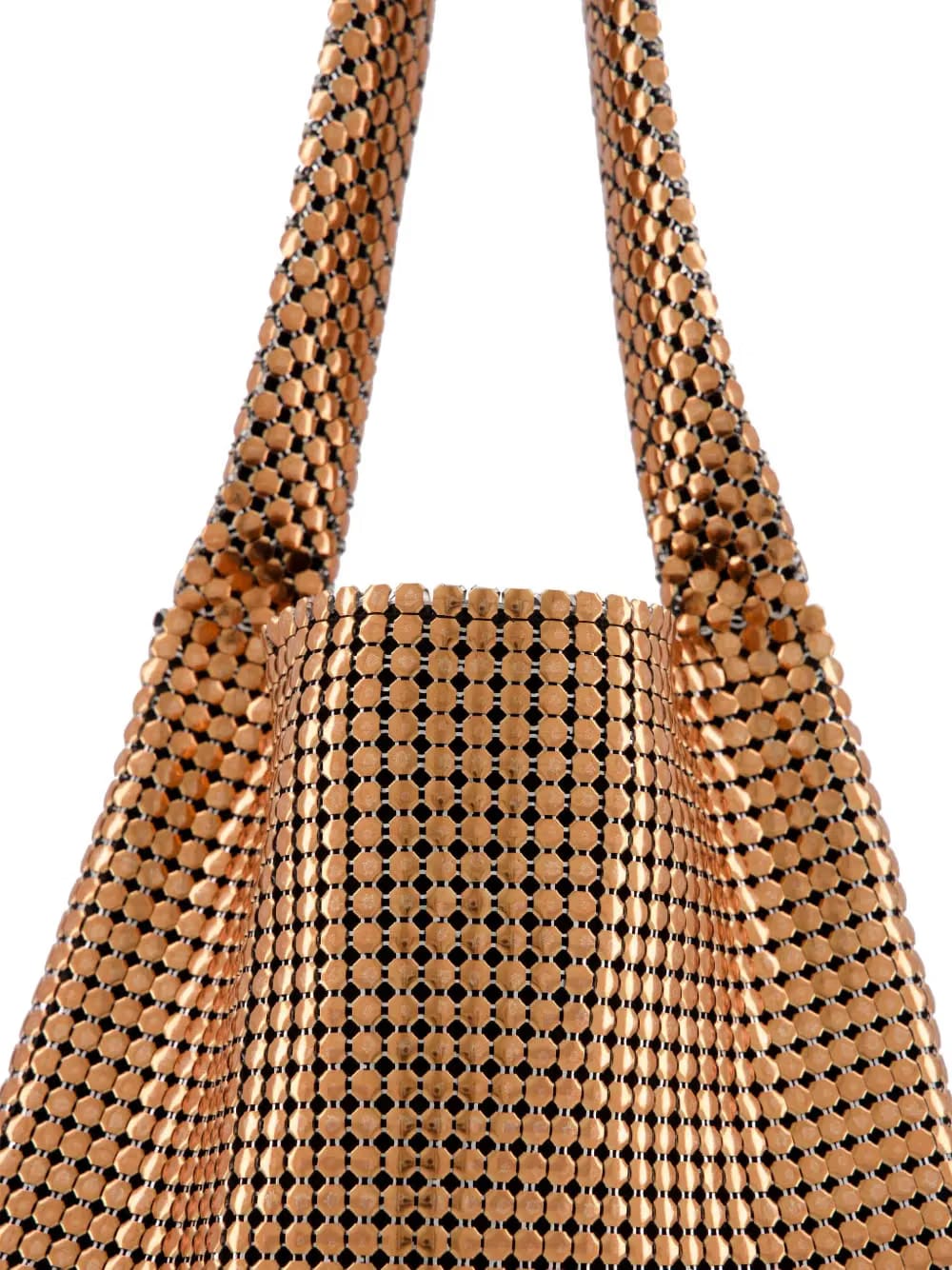 Pixel chainmail tote bag