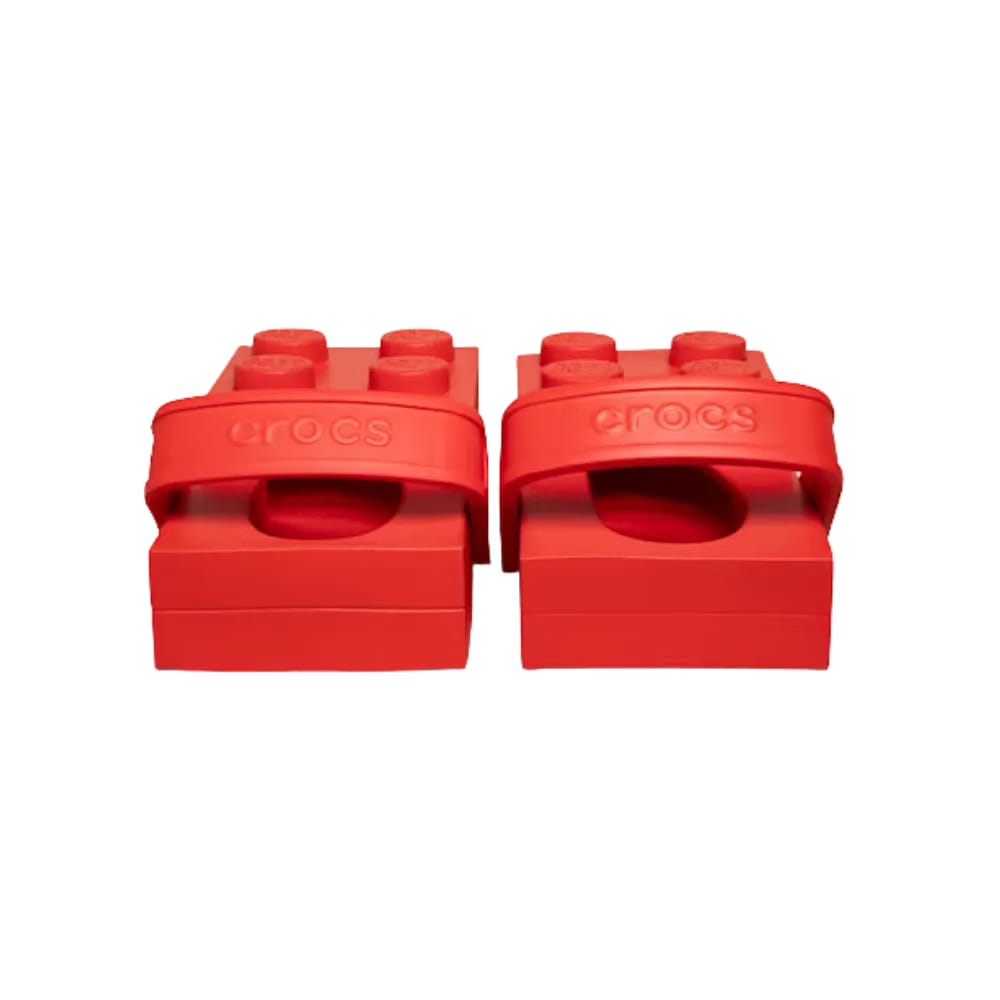 Lego x Crocs Brick Clog 'Bright Red'