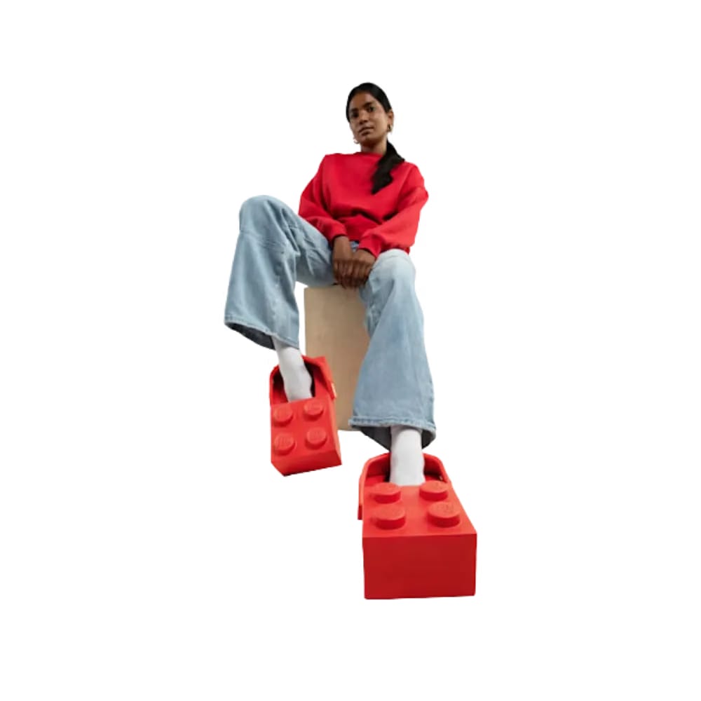 Lego x Crocs Brick Clog 'Bright Red'
