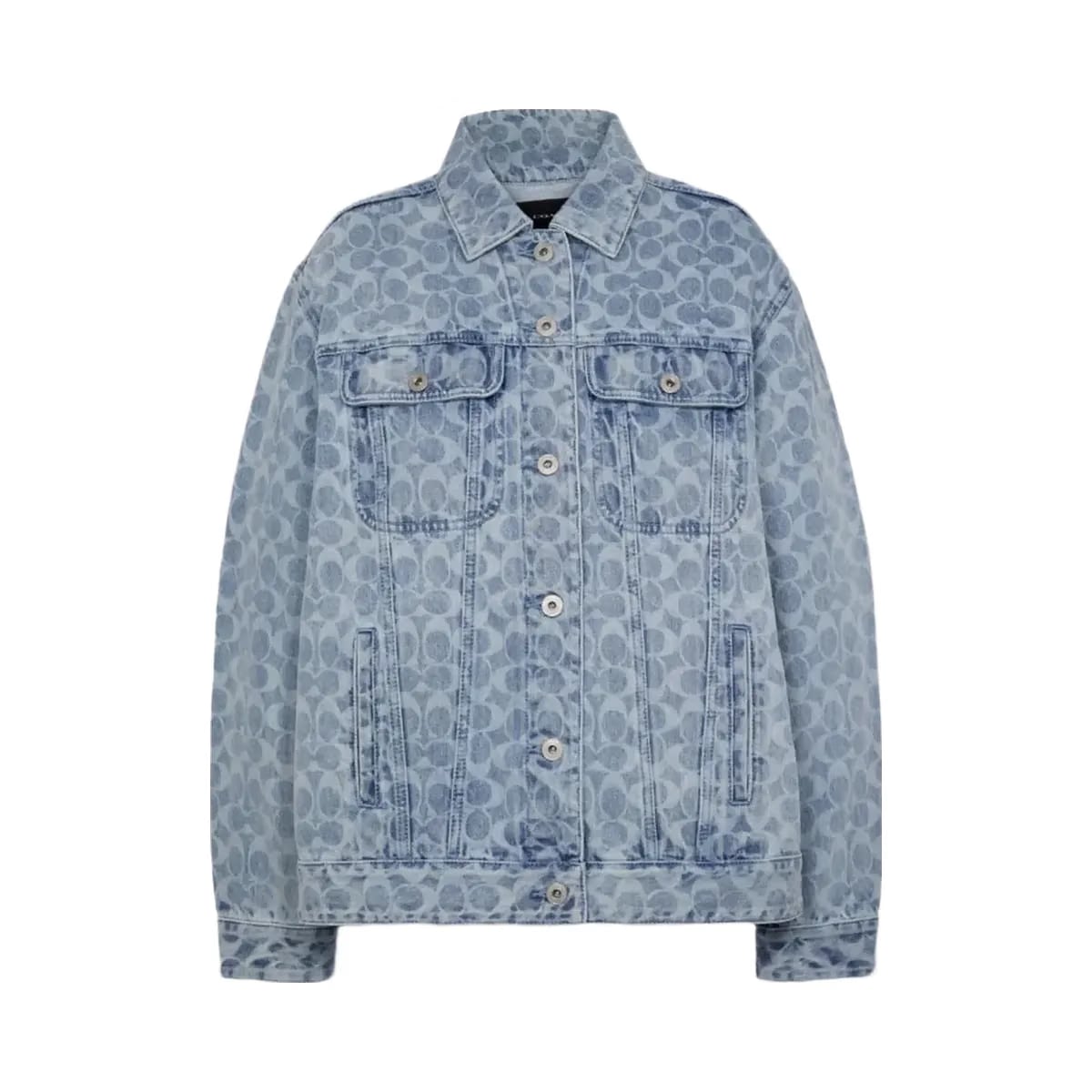 Coach Signature Denim Jacket Denim