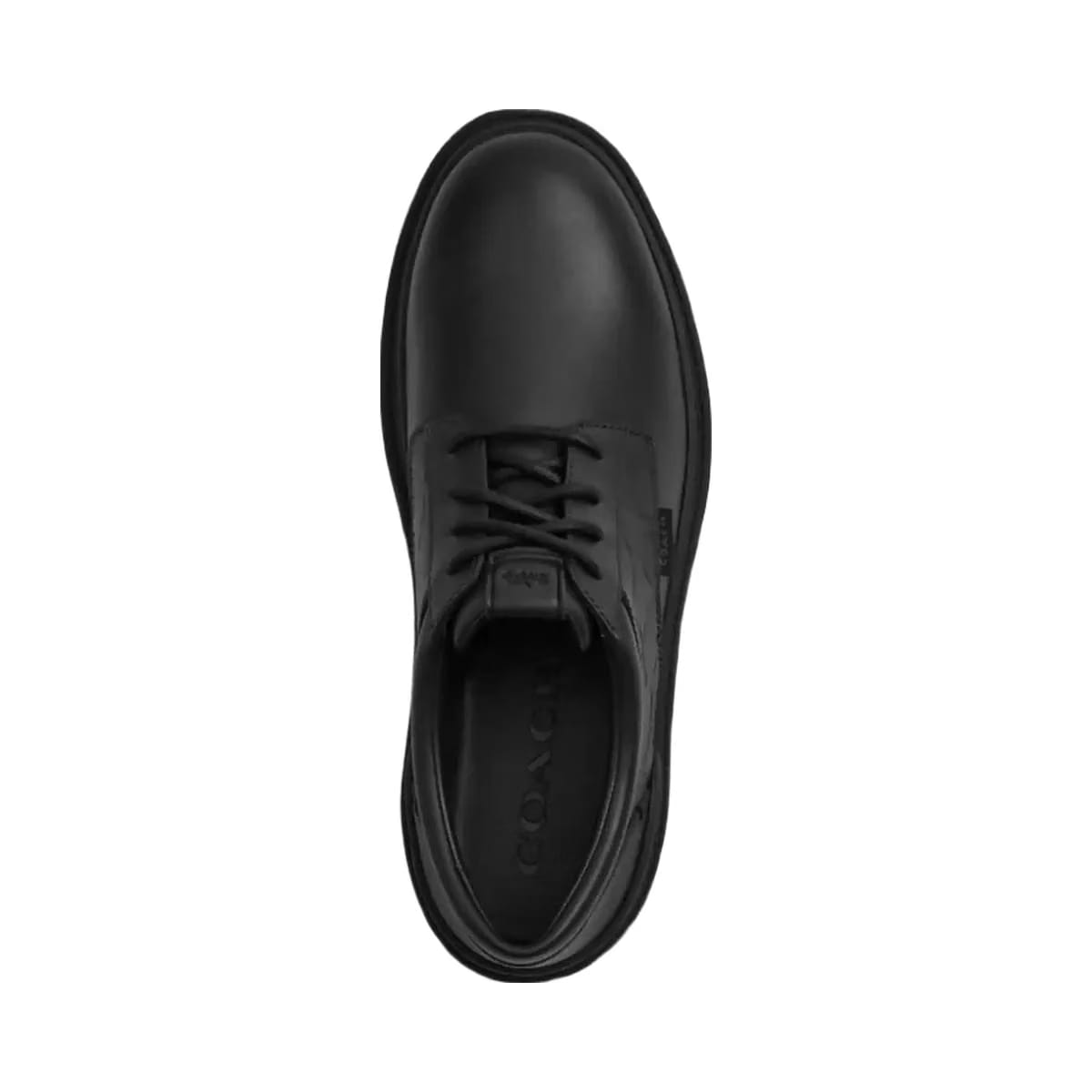 Coach Men's Cameron Derby In Signature Leather Black