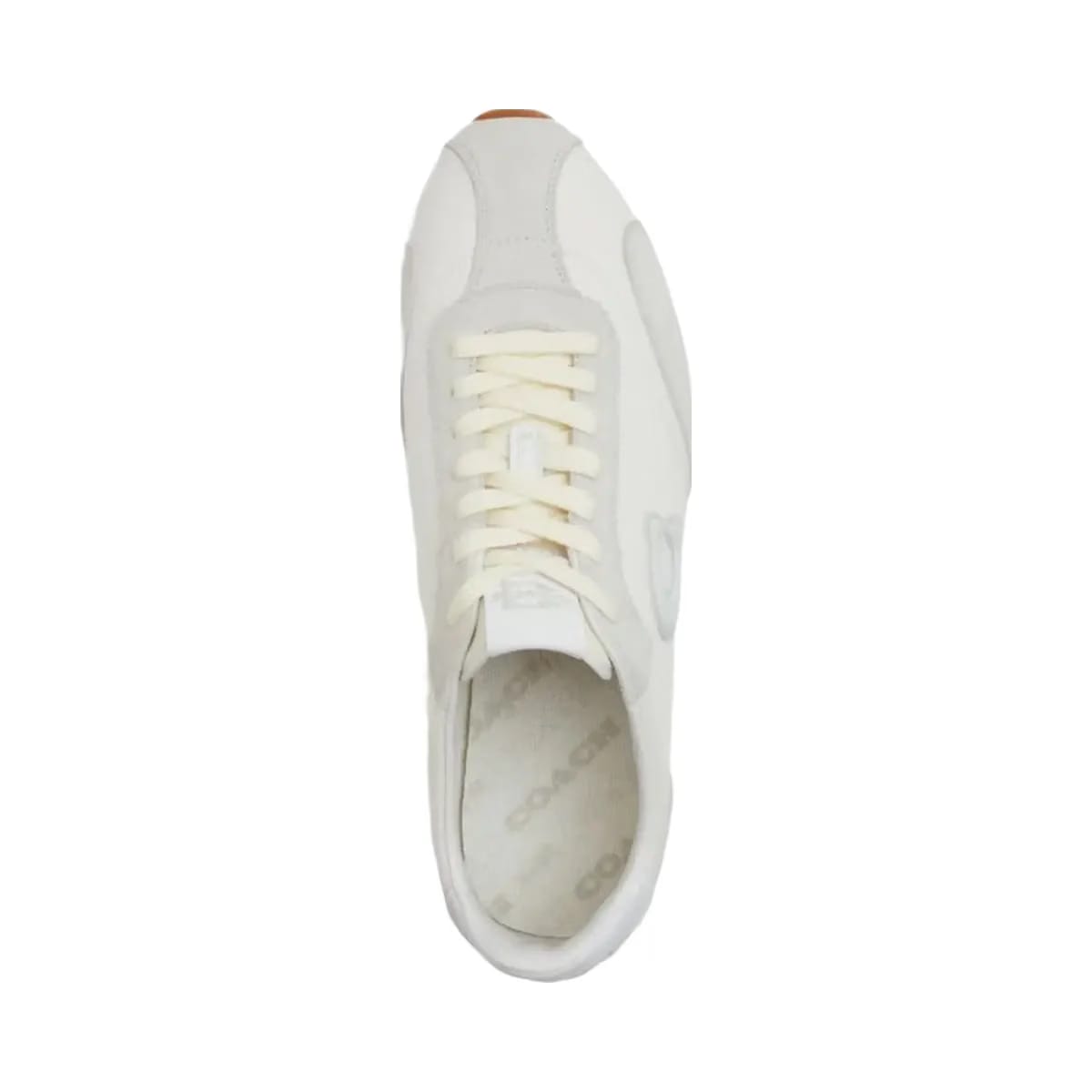 Coach Men's Flat Sneaker Optic White Grey