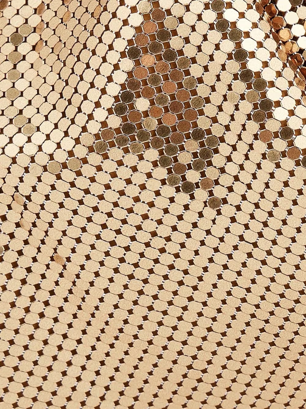 Pixel Tube metallic shoulder bag